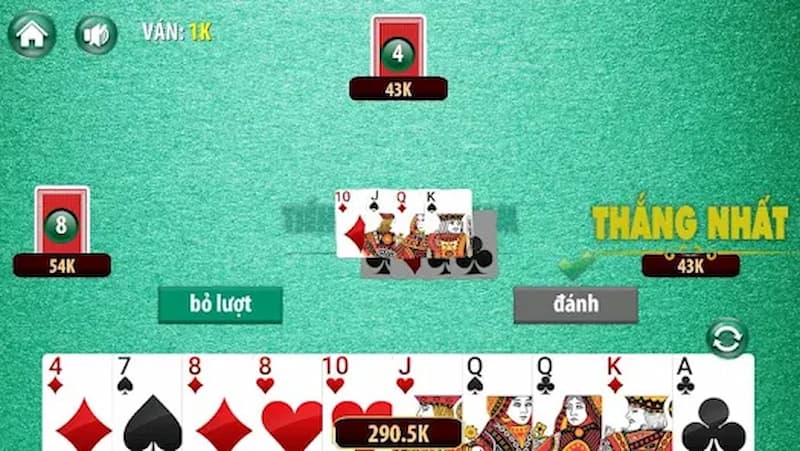 tiến lên Giới thiệu tổng quan về game bài tiến lên tại GO88