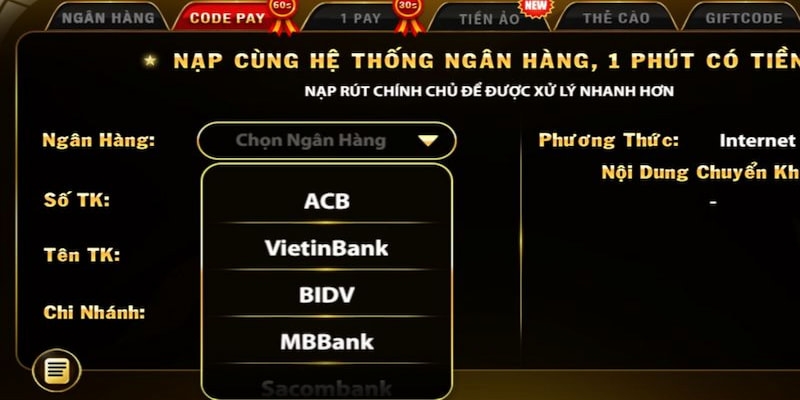 Mẹo để giúp nạp tiền Go88 nhanh