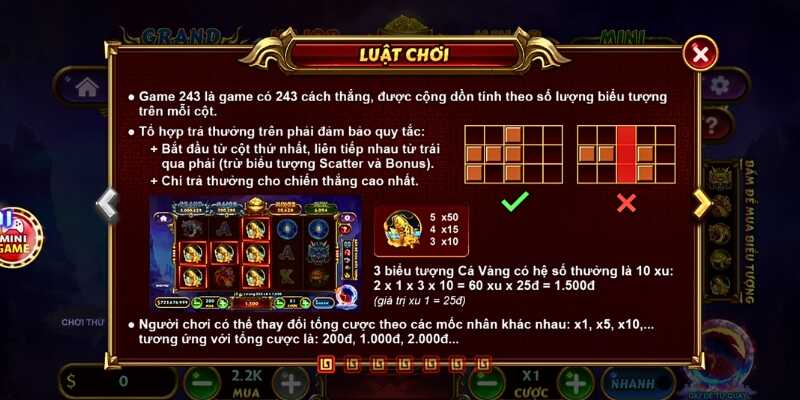 Nắm rõ các luật chơi cụ thể của game nổ hũ Jackpot