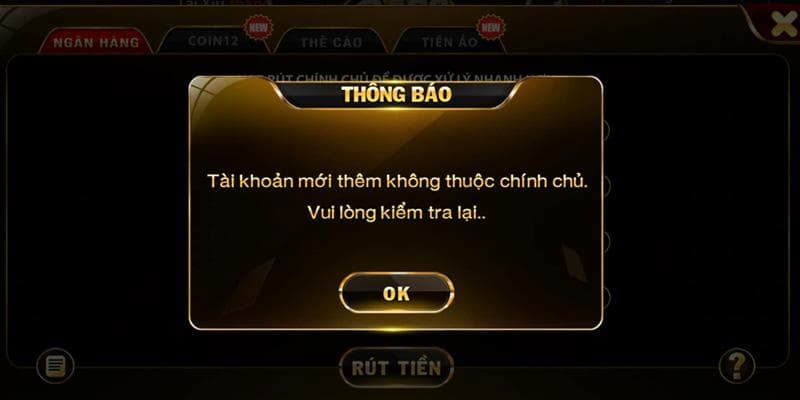 Tài khoản Go88 bị khóa