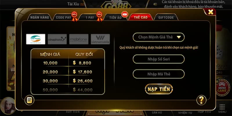 Tại sao cần hiểu rõ cách nạp tiền Go88?