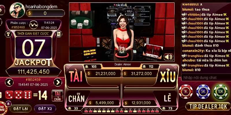 Tham gia vào bàn cược tài xỉu tiền thật