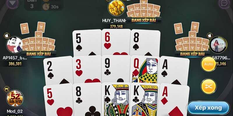Tham khảo cách chia bài và xếp bài trong mậu binh