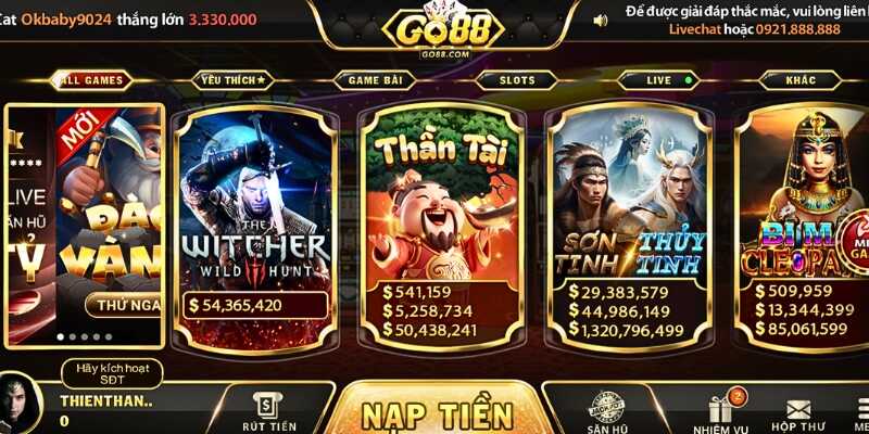 Tìm hiểu lý do nên chọn chơi game nổ hũ trực tuyến tại Go88