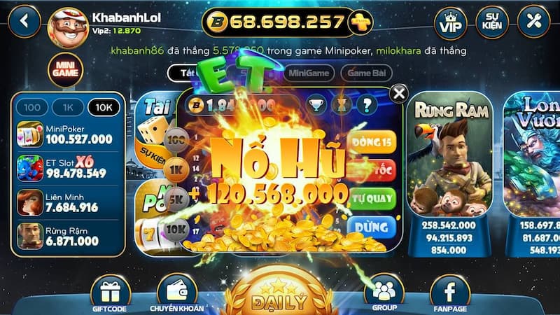 Ưu điểm nổi bật khi chơi nổ hũ tài xỉu